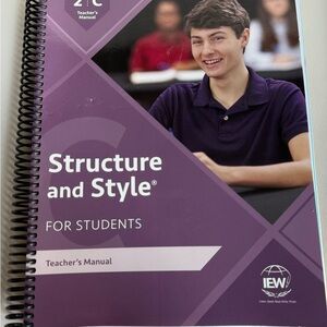 Structure and Style Teacher's Manual by IEW